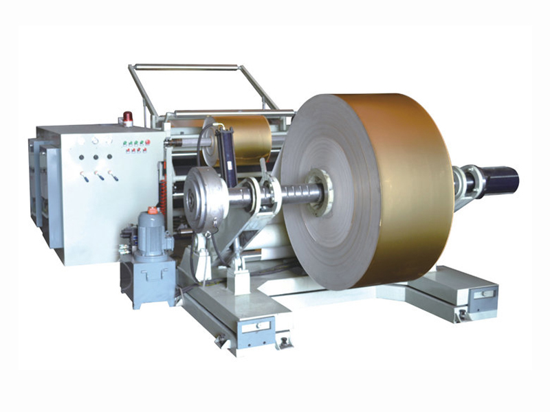 ZFQ computerized web peeling, rewinding and slitting machine