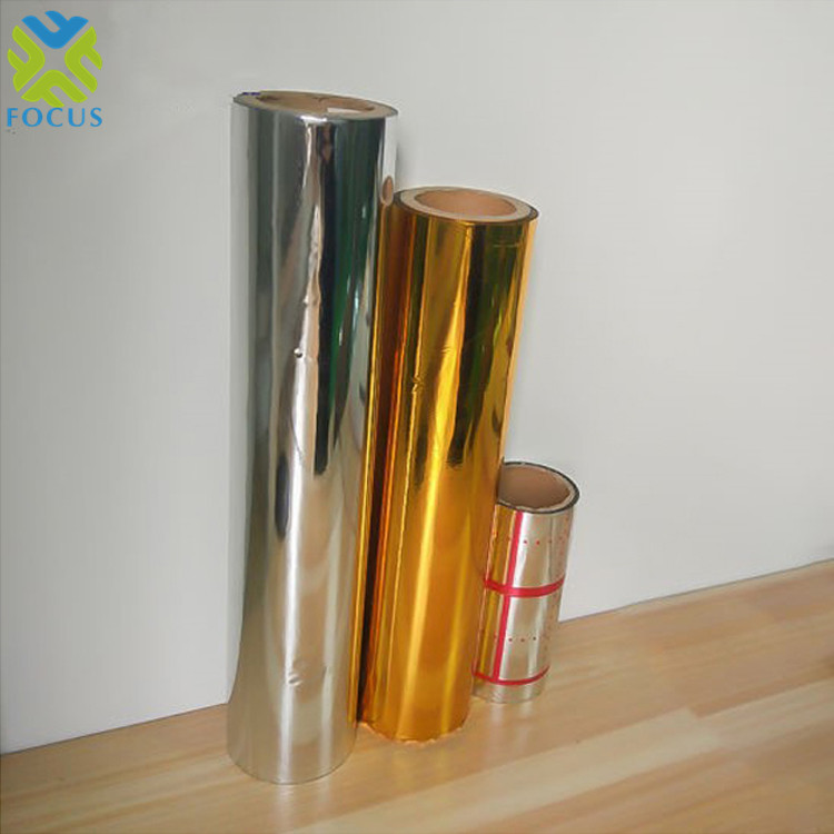 Plastic Film Polychrome Camping MPET/MPE Film Roll Waterproof