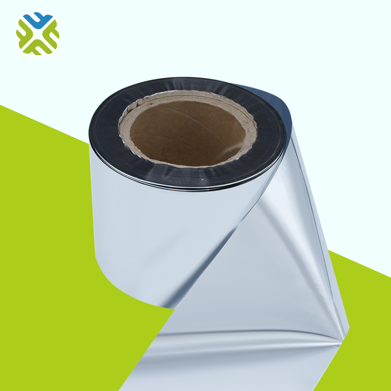 Wholesale Metallized Pe Film  With Color Decorative Metallized Film For Flexible Ducts Polyester Film