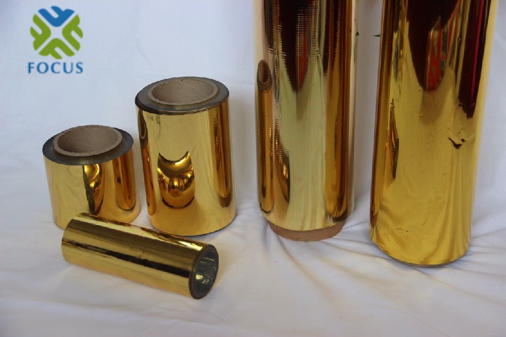 Metalized Film Gold Metalized Pet Film For Lamination