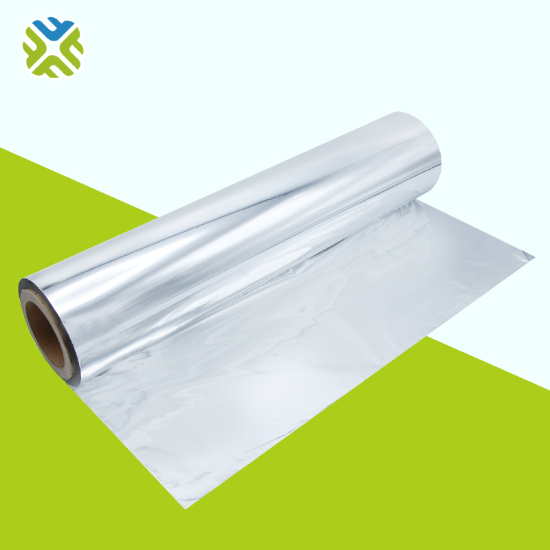 silver composite pet/al/pe metalized aluminized roll mpet 6 micron