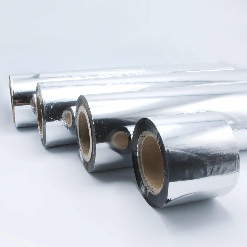 PET Metalized Polyester/PET Thermal Lamination Silver Film/laminating roll packing metalized PET film