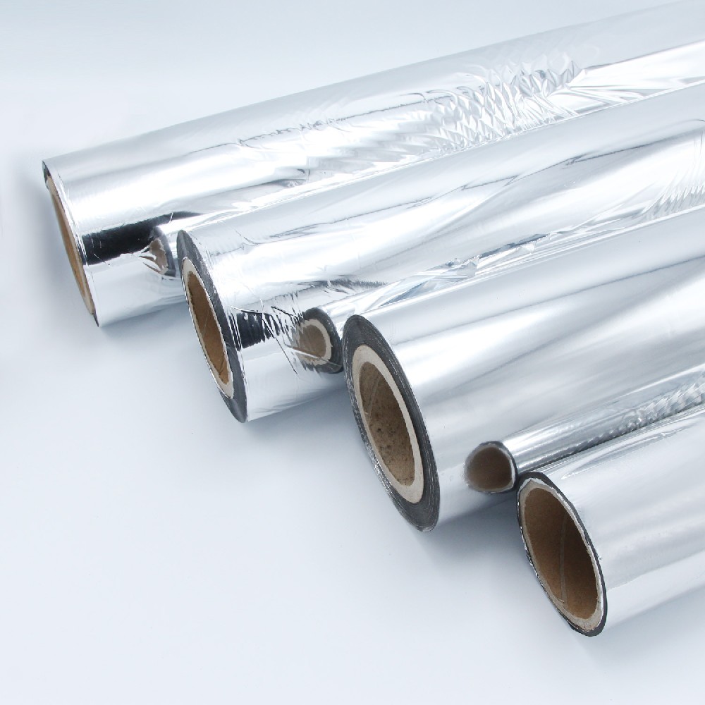 high performance barrier silver metallized pet film roll