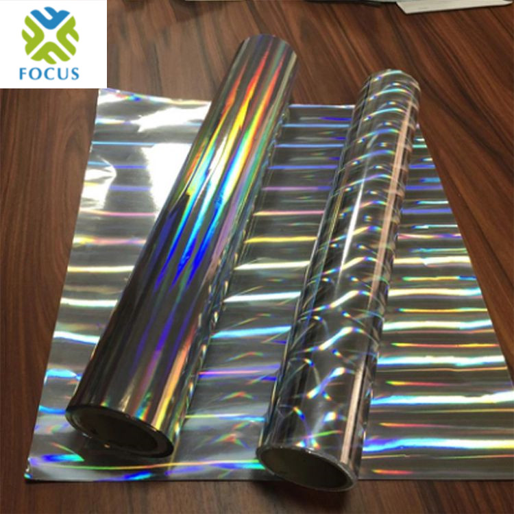 New Holographic Metallized Film Laser Aluminum Film for Gift Wrapping