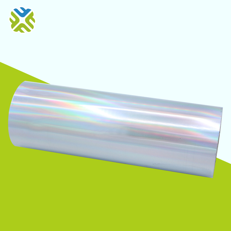 Pet Metallized colorful  Film Roll And Waterproof Holographic Film