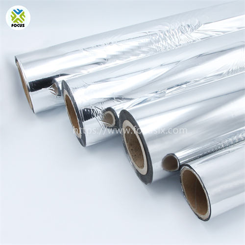 MPET Metalized PET film roll for Packaging